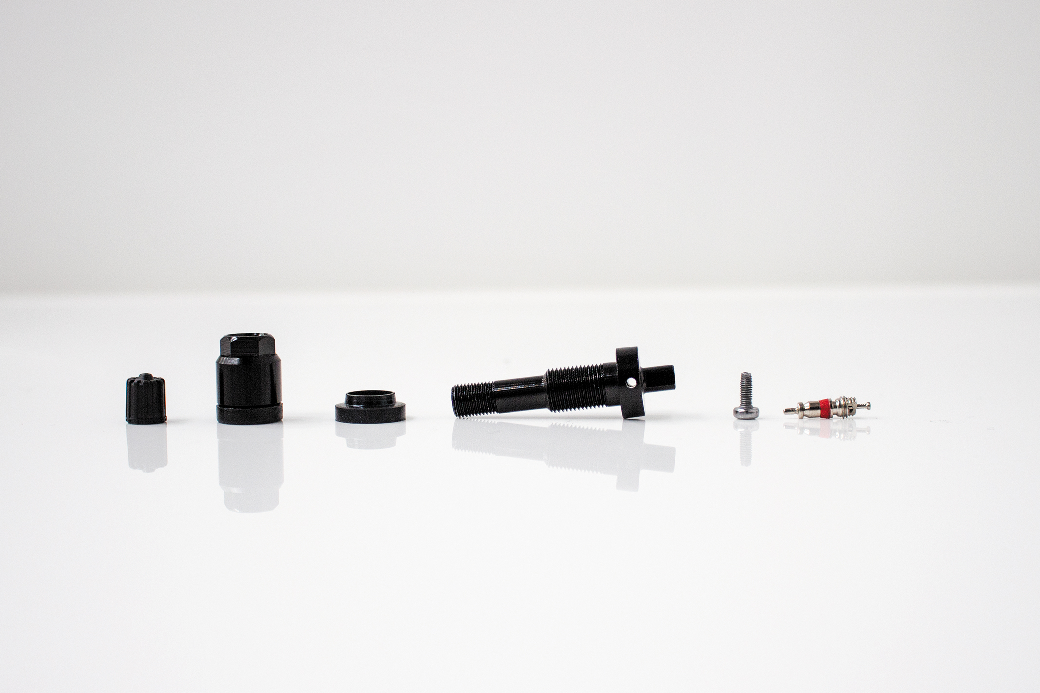 CLAMP-IN Black Metal Valve for PREM-ONE